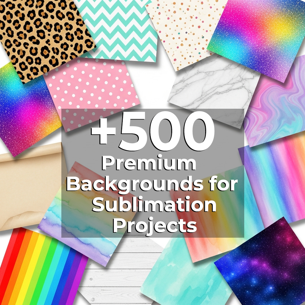 500+ Premium Backgrounds for Sublimation Projects