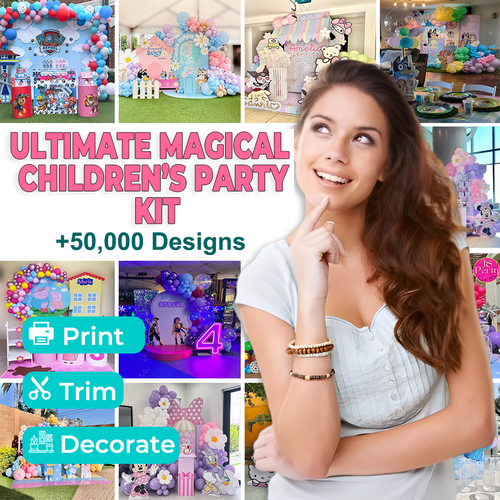 Ultimate Magical Children’s Party Kit – Instant Download
